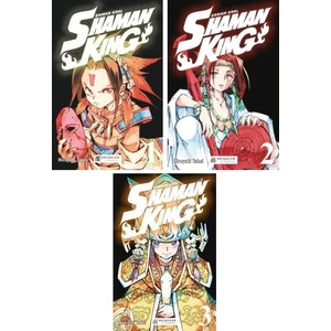 Shaman King 1-2-3. Ciltler Manga Seti - Hiroyuki Takei
