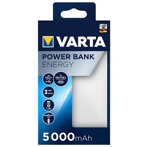 5000 Mah Energy Powerbank Beyaz