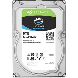 Skyhawk ST6000VX001 6TB 5400RPM Sata3 256MB/S 195MB/S 180TB/Y 7/24 Güvenlik Harddiski