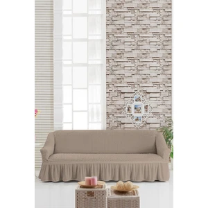 Streç Lastikli Esnek Pamuklu Yıkanabilir Bürümcük  3* Kişilik Koltuk Örtüsü Koltuk Kılıfı Çekyat Örtüsü (Tek)