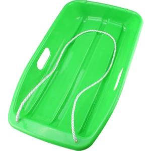Kar Kızak Açık Luge Çim Kayak Tahtası Yokuş Aşağı Paten Toboggan Yeşili