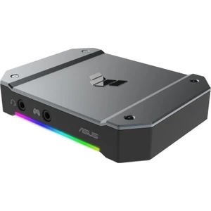 TUF Gaming Capture Card CU4K30 4K60 HDR Geçiş, 4K30 Yakalama, USB C 3.2 Ses / Denetleyici girişleri, OBS sertifikalı, Ultra Düşük Gecikme PS4 / PS4 Pro / PS5, Xbox One / Series X / S