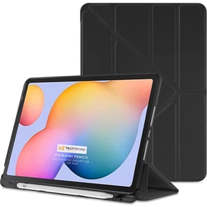 Nezih Case Xiaomi Mi Pad 5 / 5 Pro Uyumlu Origami Kalem Bölmeli Pu Deri Arkası Yumuşak Silikon Kılıf