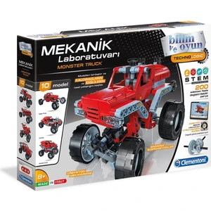 Marka: Clementoni 64438 Mekanik Laboratuvarı - Canavar Kamyonlar / +8 Yaş : Eğitici Oyuncak