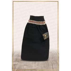 İpek Naturel Lüx Krep Kese Lastikli Siyah