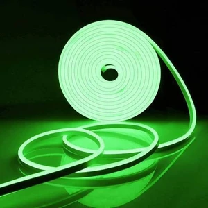 1 Metre Neon Yeşil Hortum Şerit LED Işık Aydınlatma 220 Volt