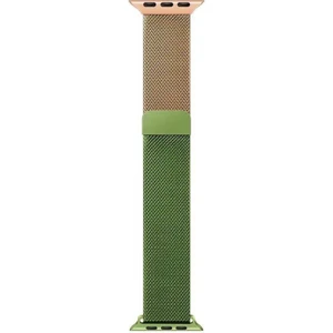 7 6 5 4 3 Se 38-40-41MM Uyumlu Mıknatıslı Çelik Örme Metal Kordon Kayış
