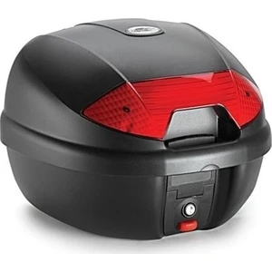 Motosiklet Arka Çanta Siyah 32 Lt Kırılmaz Ses Yapmaz Güvenli Kilit Sistemi