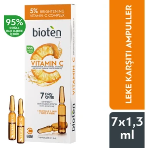Vitamin C Aydınlatıcı &  Ampuller 7 Günlük Bakım