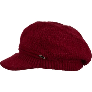 Arıcı Store Yeni Sezon Içi Polarlı Kırmızı Renk Angora Bayan Siperli Bere