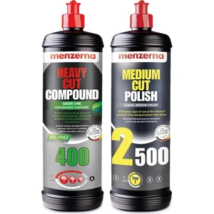 Green 400 Çizik Giderici & Medium Cut 2500 Set 2 x 1 Lt