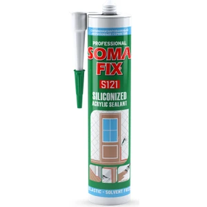 Akrilik Mastik Silikon Siyah 500 gr