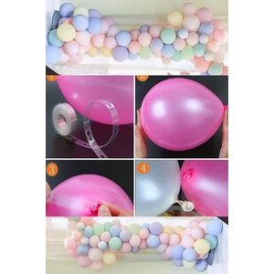 5mt Balon Zinciri Doğum Günü Özel Gün Balon Takma Şekillendirme Aparatı