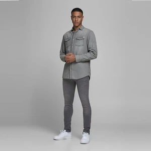 Jack & Jones Liam Original Erkek Gri Jean Pantolon (12109954-GRED)