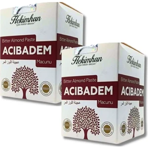 Acı Badem Macunu 240 gr x 2