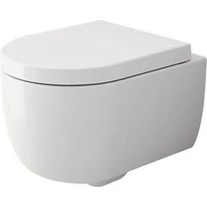 Bocchi V-Tondo Rimless Asma Klozet Kanalsız Kısa Kapak Hariç Parlak Beyaz 1417-001-0128