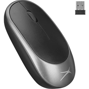 Altec Lansing ALBM7314 Gri 2.4GHz USB 1200DPI Alkalin Pilli Kablosuz Mouse