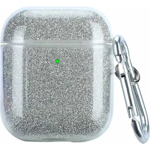 Apple Airpods 1. / 2. Nesil Kılıf Silikon Simli Parlak Shining Kılıf 17 Gri