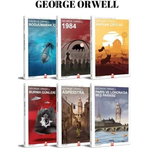 Kızıl Panda Yayınevi George Orwell Seti (6 Kitap)