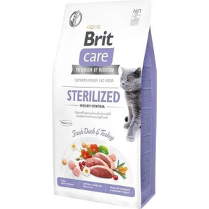 Brit Care Ördekli ve Tahılsız Kısırlaştırılmış Kedi Maması 7kg