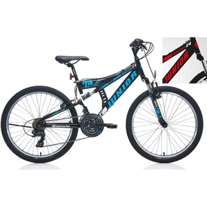 Junior Çift Amortisör V Fren Shimano 21 Vites 24 Jant Dağ Bisikleti