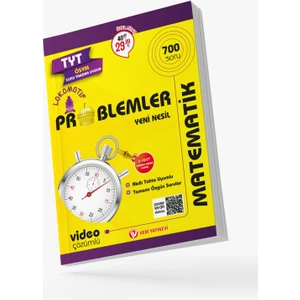 Veri Yayınevi TYT Problemler Lokomotif Video Çözümlü Soru Bankası