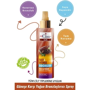 Dr. Clinic  Güneşe Karşı Yoğun Bronzlaştırıcı Sprey 150 ml