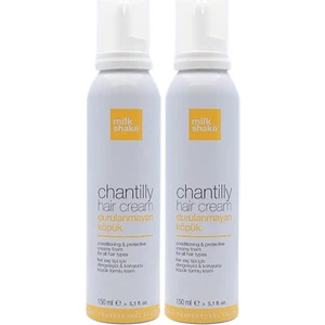 Milk Shake Chantilly Hair Cream Durulanmayan Köpük 150ML 2 Adet