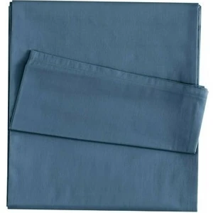 Mix&Match Pamuk Saten Çift Kişilik Çarşaf indigo