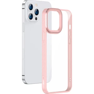 Crystal iPhone 13 Pro 6.1 Kılıf Jel Çerçeve Zırhlı Silikon Kılıf ARJT001004