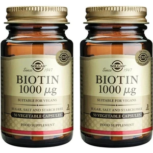 Biotin 1000 Mcg 50 Kapsül 2 Adet