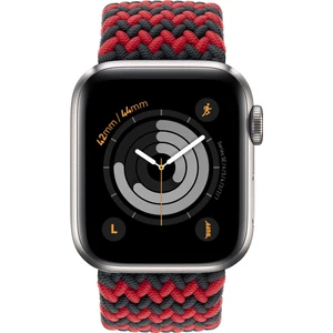 Buff Apple Watch Uyumlu Bands Braided 42/44 L Black Red