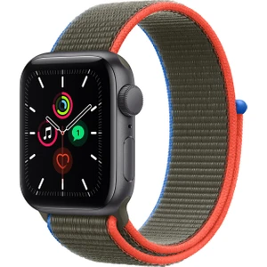 Seri 10 46MM, Seri 9/8/7/6/SE/5/4/3 Spor Loop Kordon Apple Watch 45MM 44MM 42MM Uyumlu Zeytin Yeşili