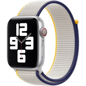 Apple Watch Seri 10 42mm, Seri 9/8/7/6/se/5/4/3 Spor Loop Kordon 41MM 40MM 38MM Uyumlu Deniz Tuzu Sarı
