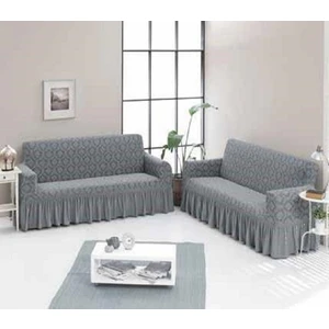 Jakarli Koltuk, Kanepe,çekyat Örtüsü,likrali,lastikli,standart 3+3