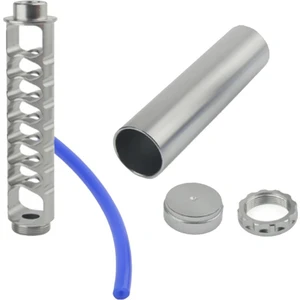 Tek Çekirdekli Otomotiv Yakıt Filtresi 6 Inç 24 Gümüş (Yurt Dışından)