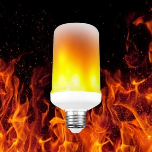 LED Ampul 4W Alevli Amber Renk 5 Li Paket CT-4059
