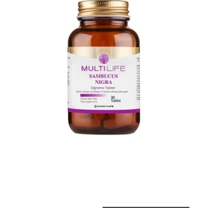 Multilife Kara Mürver ve Vitamin C Içeren Takviye Edici Gıda 30 Tablet