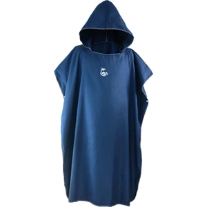 Strade Store Mikrofiber Sörf Panço Değişen Robe Wetsuit Yumuşak Yüzme Donanması Mavi (Yurt Dışından)