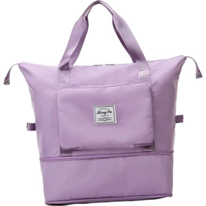Strade Store Taşınabilir Seyahat Duffel Çanta Hafif Su Geçirmez Seyahat Hiking Kamp Mor Için (Yurt Dışından)