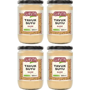 Tavuk  Suyu Sade 660 ml 4'lü