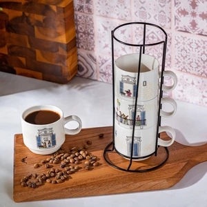 Melody 4'lü Standlı Kupa 160 ml