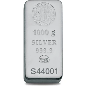 Harem Altın 1000 Gram Gümüş Külçe