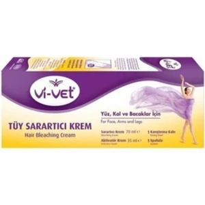 Vi Vet Vivet Tüy Sarartıcı Krem 35 Ml +70 Ml Paket
