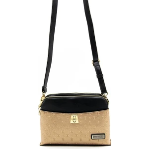 Silver Polo Silver  Polo Kadın Çapraz Çanta Pudra - Siyah NV623