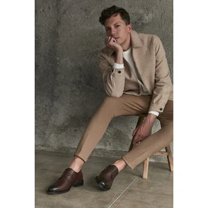 Ziya, Hakiki Deri Erkek Ayakkabı 113744 2380 Kahve