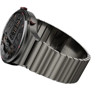 Mobaxaksesuar Mi Watch Color Kordon Baklalı Metal Kordon - Gri