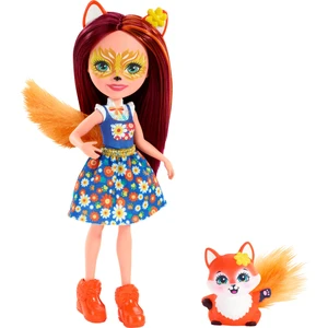 Ana Karakter Bebekler Tilki Felicity Bebek ve Flick FXM71