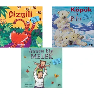 Köpük ile Pıtır - Çizgili - Annem Bir Melek 3'lü Set