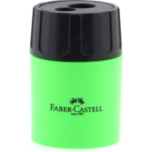 Faber Castell Geniş Hazneli Çiftli Kalemtraş Adet Yeşil